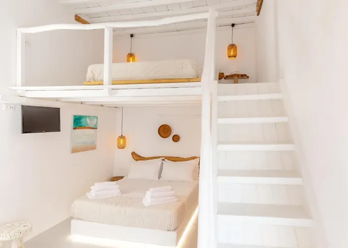 Mykonos Vibes Town Loft